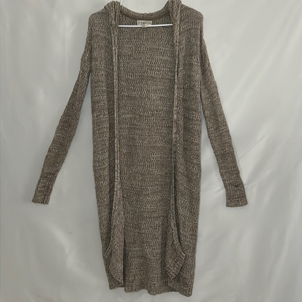 Long Comfy Cardigan with Hood